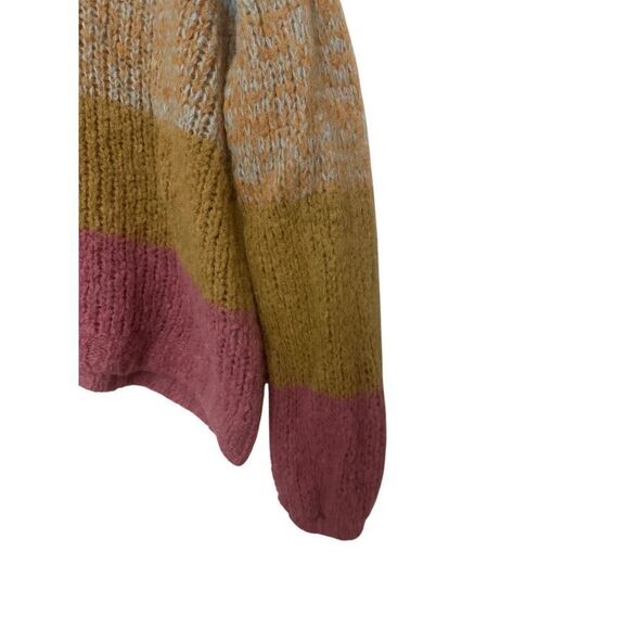 JOHNNY WAS Womens Oversized SVNeck SWEATER Pullover DESERT SUNSET - Picture 4 of 7